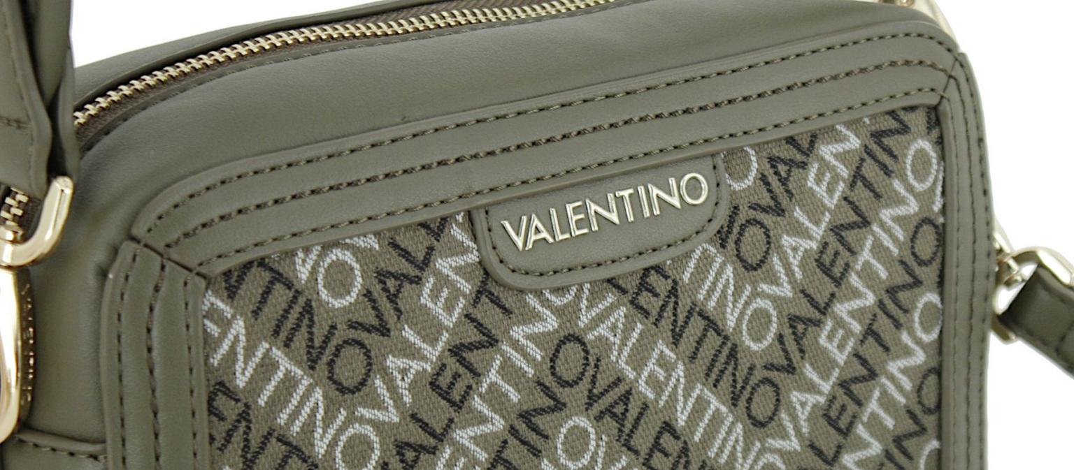 Valentino Camera Bag Logoprint Blizzard grün