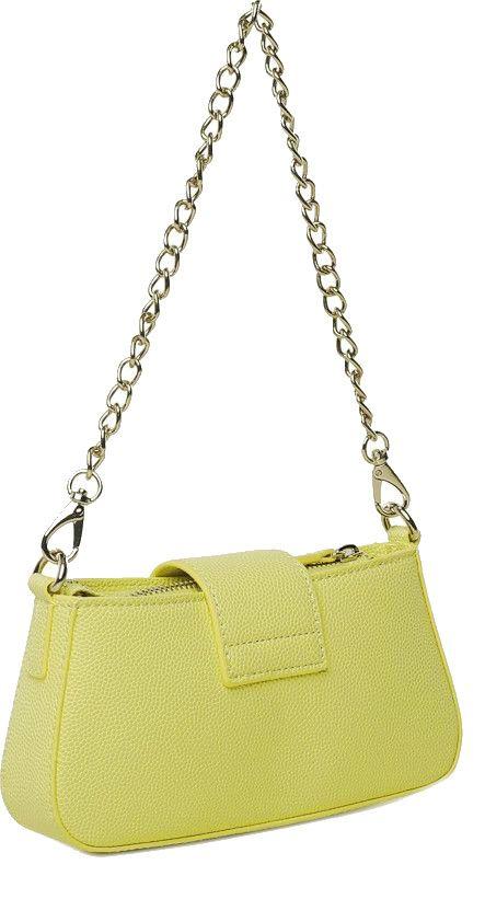 Valentino Damentasche Divina Lime Zitronengelb Kettencharm