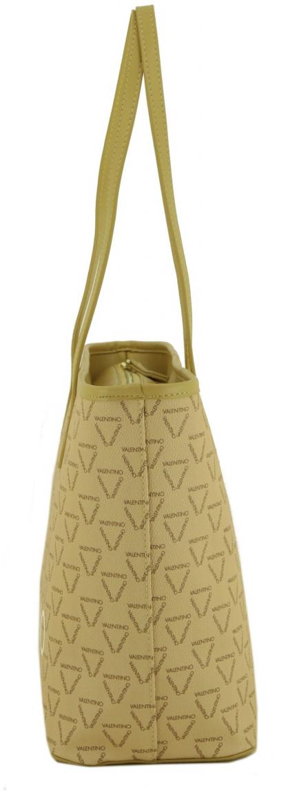 Valentino Liuto Beige Multi Shopper mit Logoprint camel