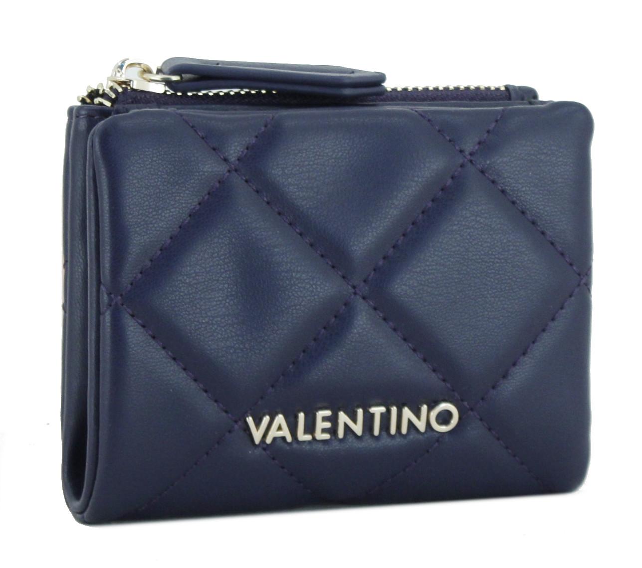 Valentino Ocarina Blu Geldtasche gesteppt dunkelblau