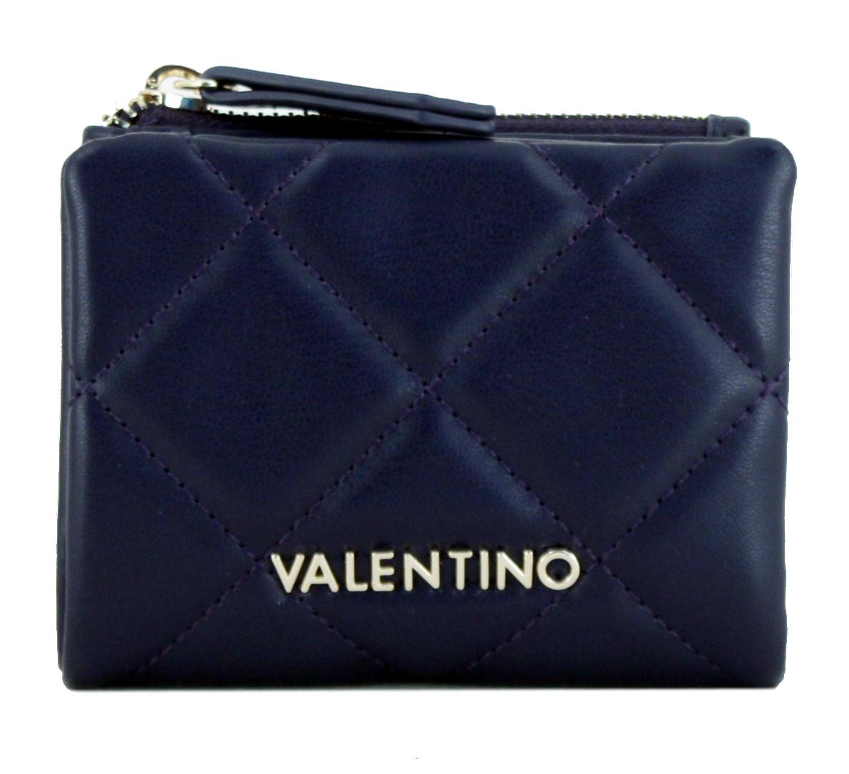 Valentino Ocarina Blu Geldtasche gesteppt dunkelblau