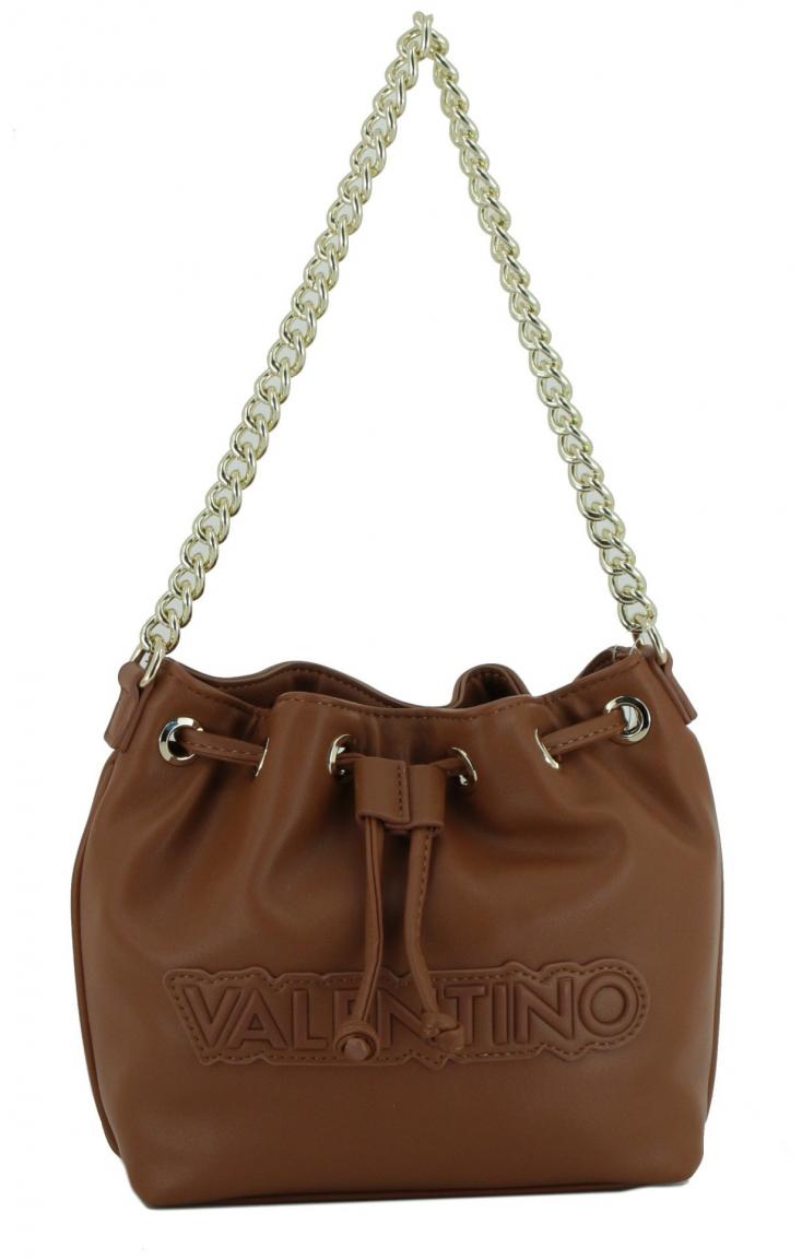 Valentino Oxford RE Ecru Bucket Bag Kettenhenkel hellbeige