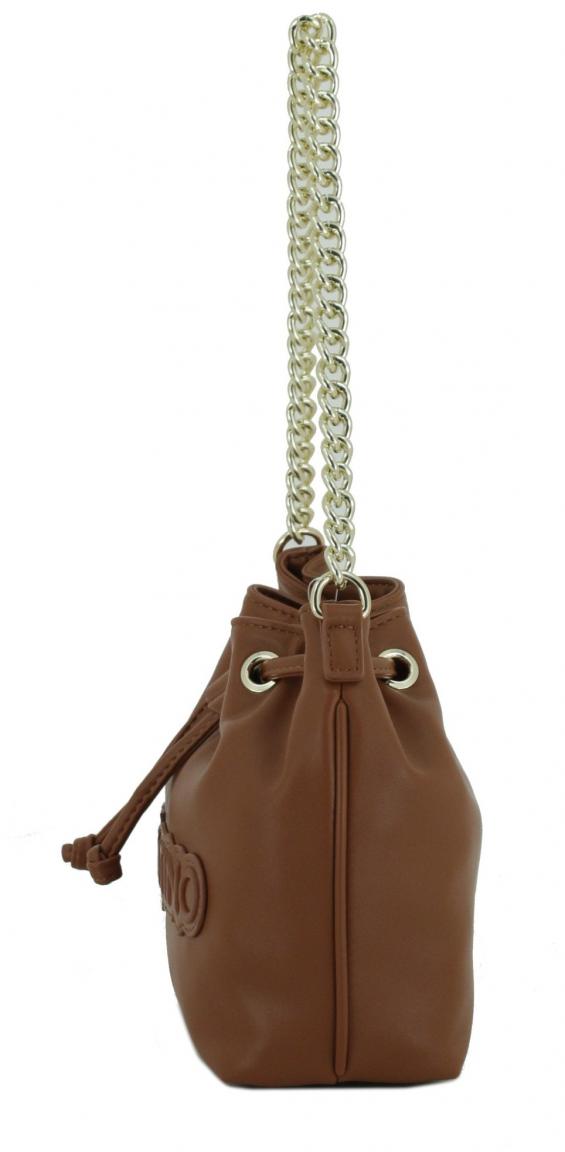 Valentino Oxford RE Ecru Bucket Bag Kettenhenkel hellbeige