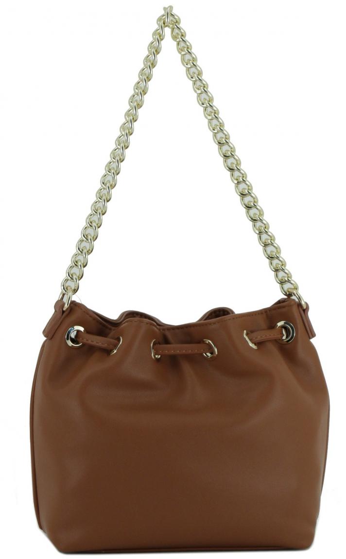 Valentino Oxford RE Ecru Bucket Bag Kettenhenkel hellbeige