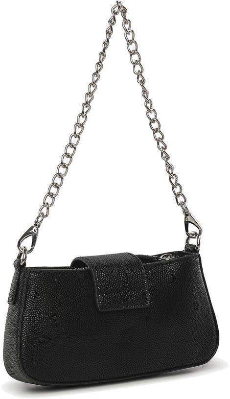 Valentino Schultertasche mit Kettenhenkel Small Divina schwarz Nero Gala