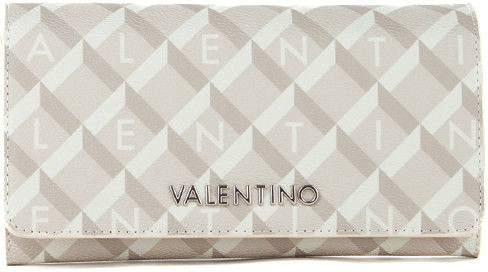 Valentino Überschlagbörse Barrio Alloverprint Ecru Multicolor