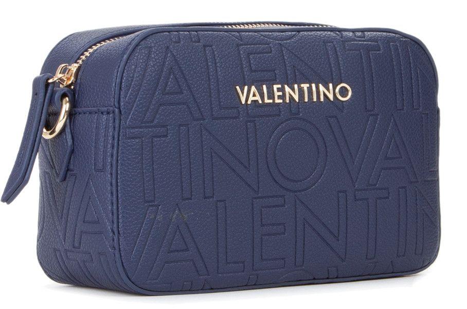 Valentino Umhängetasche Pansy Gurtauswahl Blu Dunkelblau