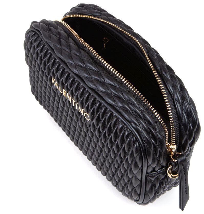 Valentino Umhängetasche gesteppt schwarz Camera Bag Frequency RE