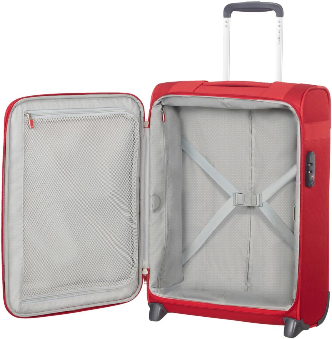 Weichegepäck Handgepäckkoffer rot Samsonite Citybeat Upright 55cm