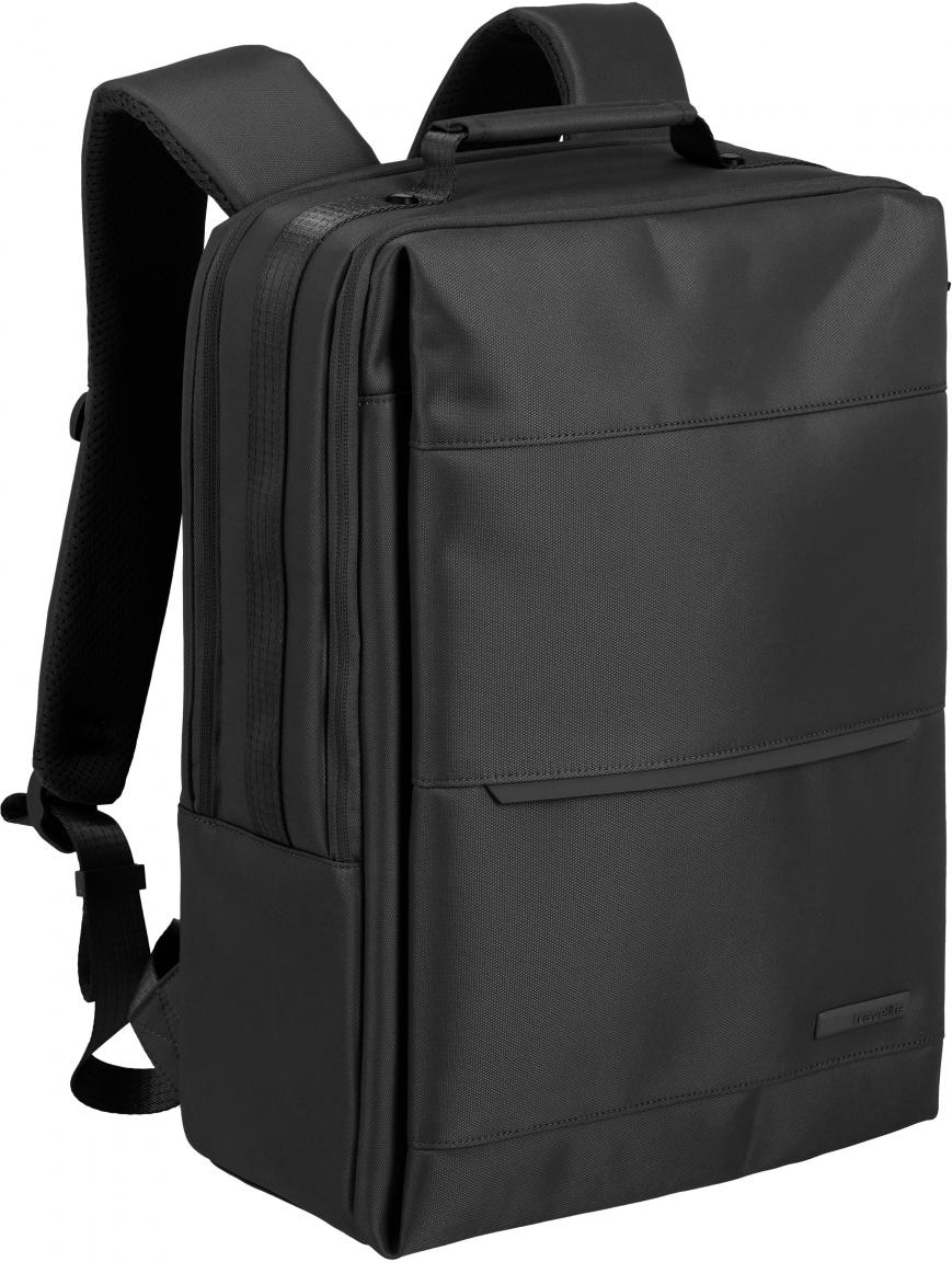 Workfloow Rucksack M Travelite schwarz recycled