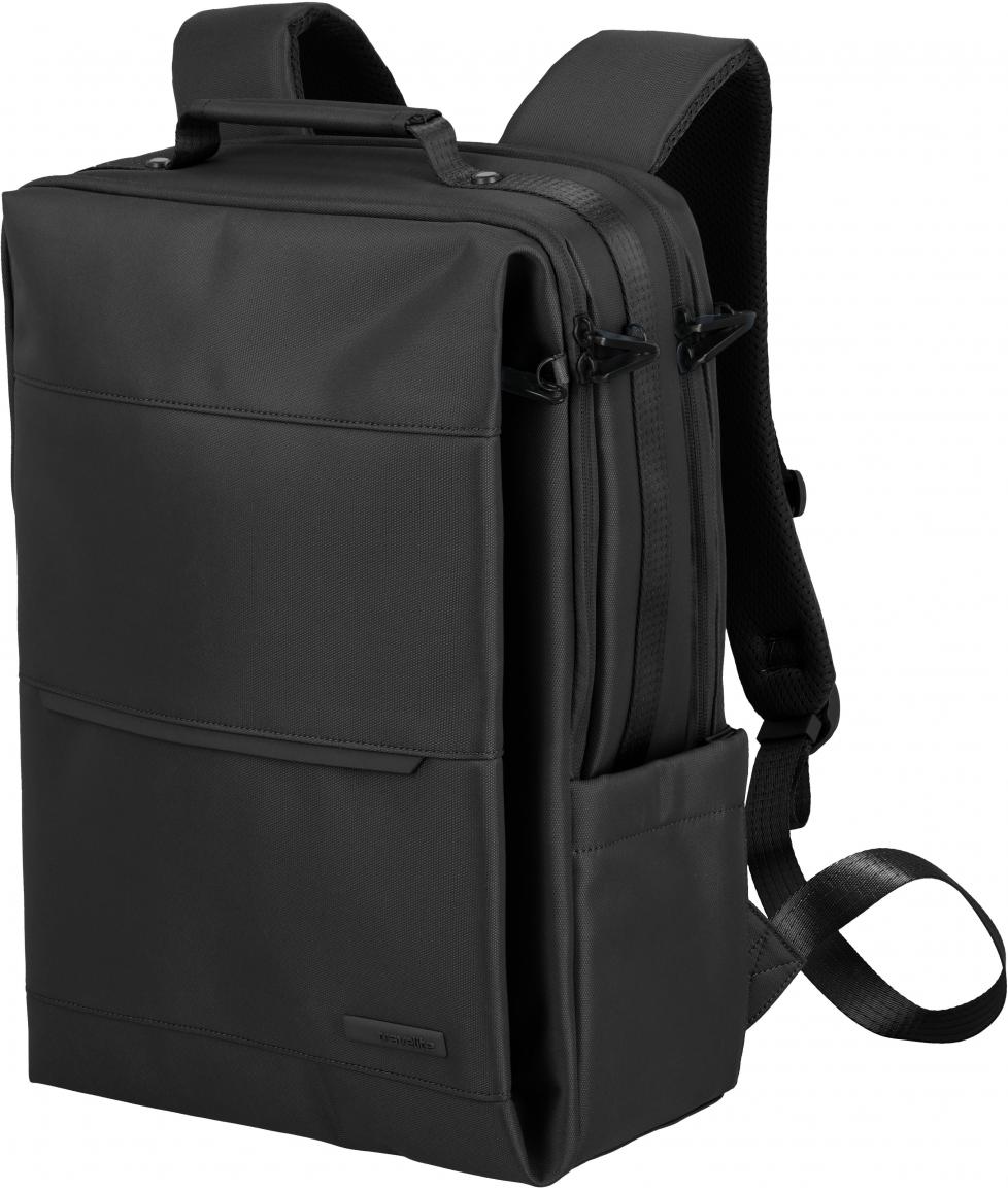 Workfloow Rucksack M Travelite schwarz recycled