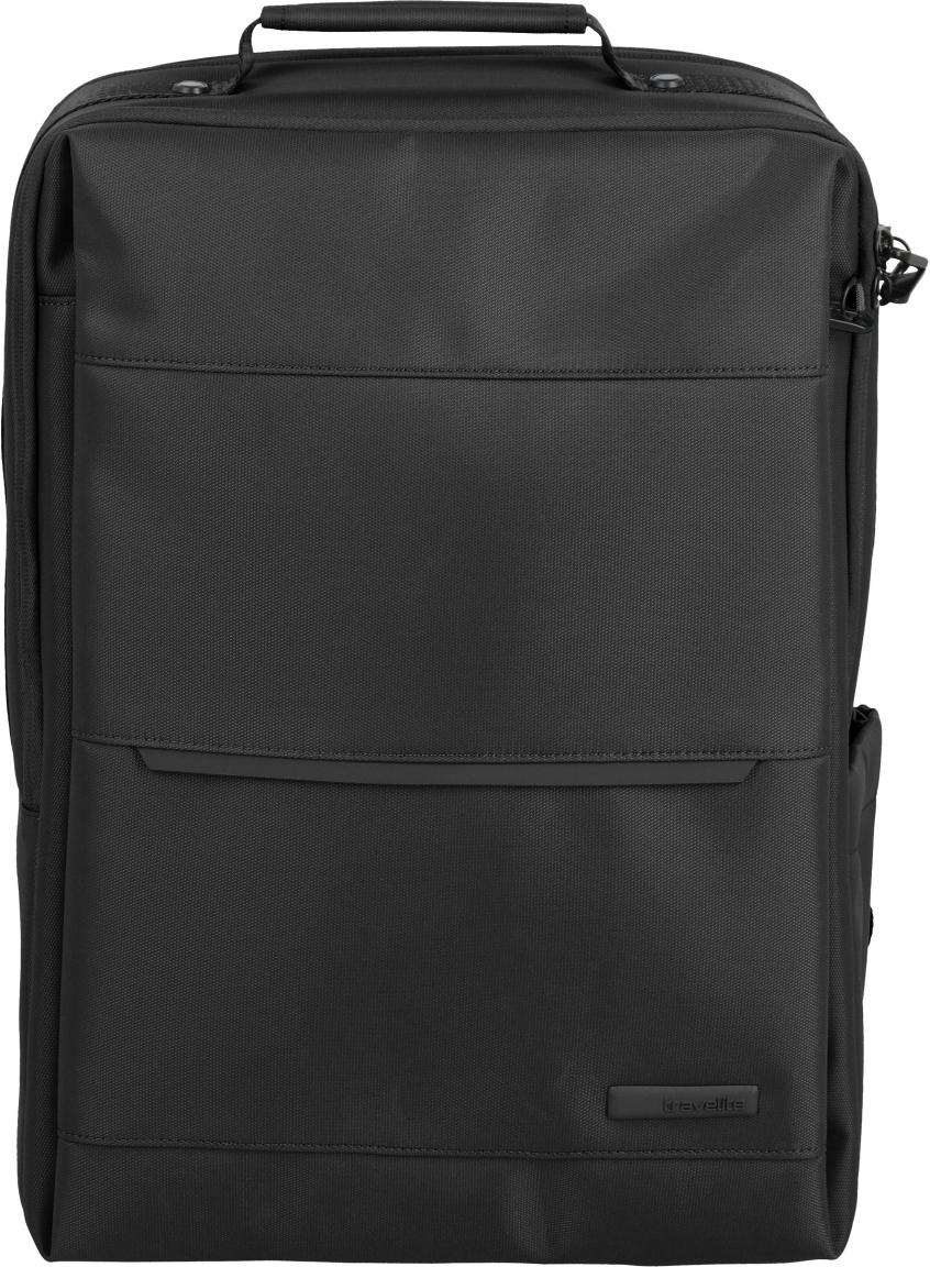 Workfloow Rucksack M Travelite schwarz recycled