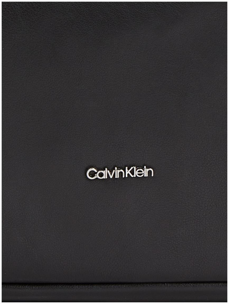 XL Handtasche Calvin Klein Elevated Soft Shoulder schwarz