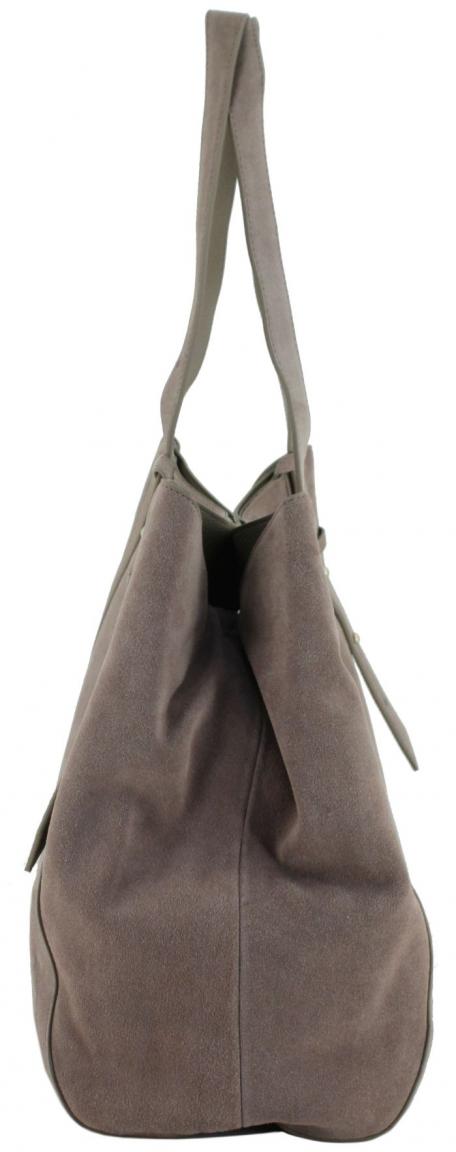 XL Shoppertasche Hey Marly Pretty Wonder Suede L beige