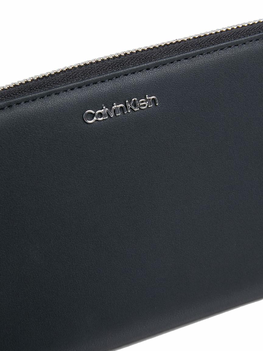 XL Zipbörse Damen Calvin Klein Must Zip Arround Black