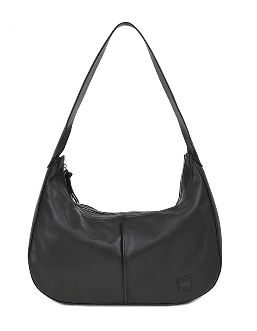 XXL Ledertasche FREDsBRUDER Ginsberg Hobo Black