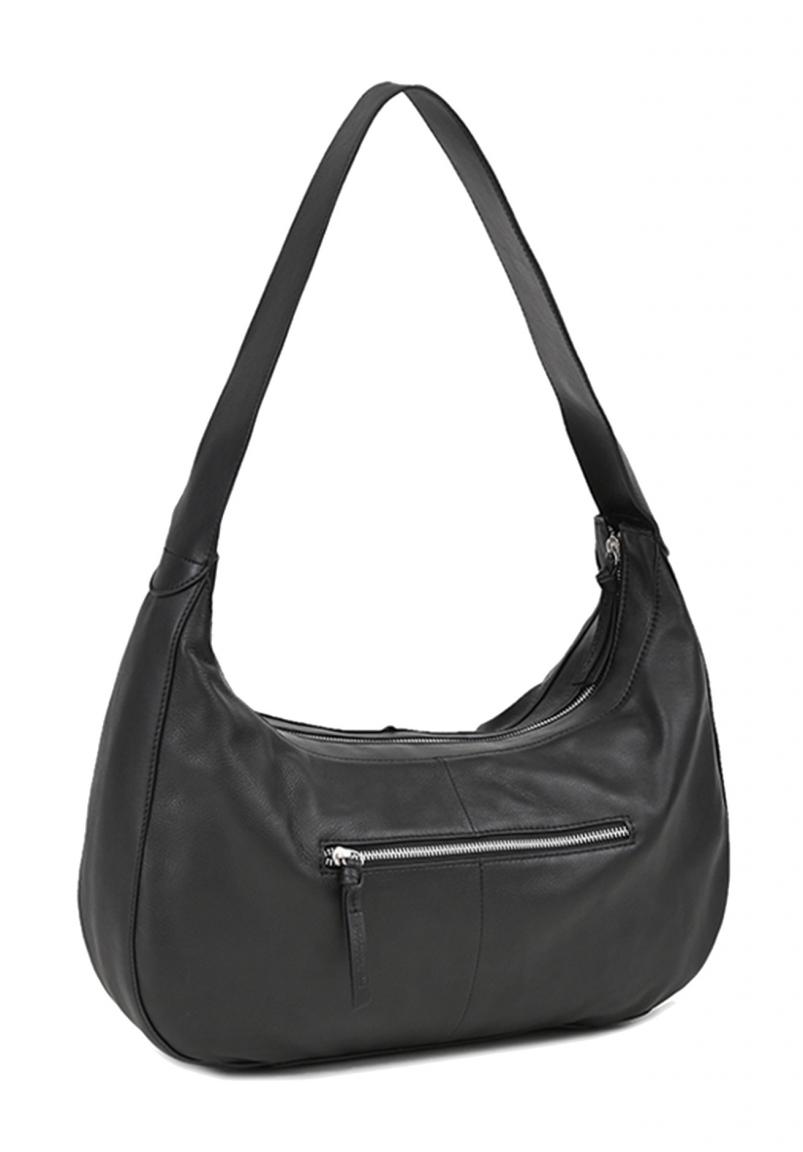 XXL Ledertasche FREDsBRUDER Ginsberg Hobo Black