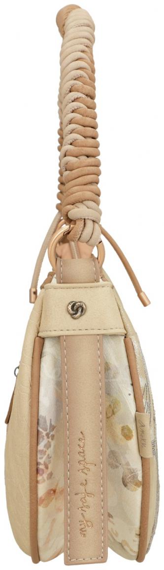 bestickte Baguette Bag metallic beige Anekke Memories Whispers