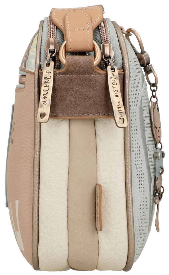 dreigeteilte Crossbody Bag Stanzmuster Anekke Hollywood Passion