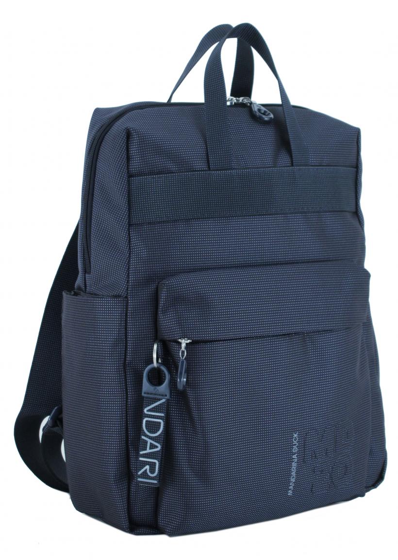 dunkelblauer Cityrucksack Mandarina Duck MD20 Scarab