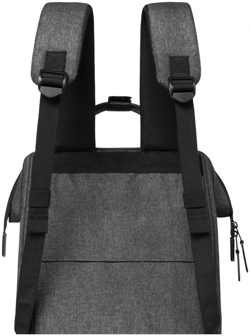 dunkelgrauer Rucksack vegan Cabaia Adventurer Medium Luxemburg