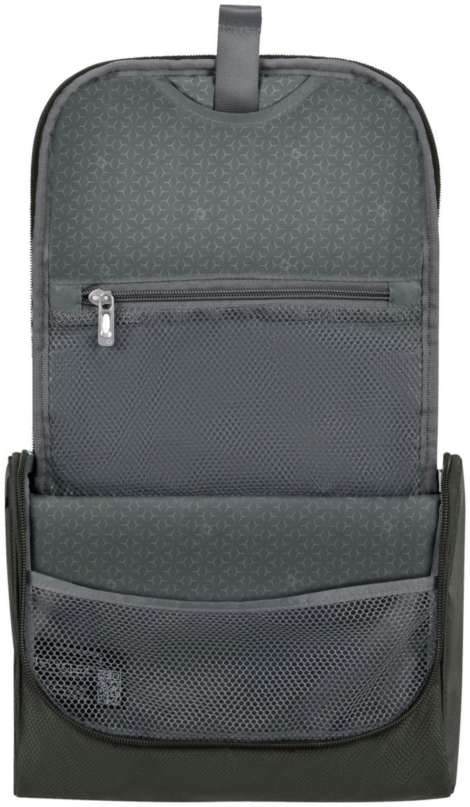 dunkelgrüne Washbag Samsonite Respark Toilet Kit Forest Green 