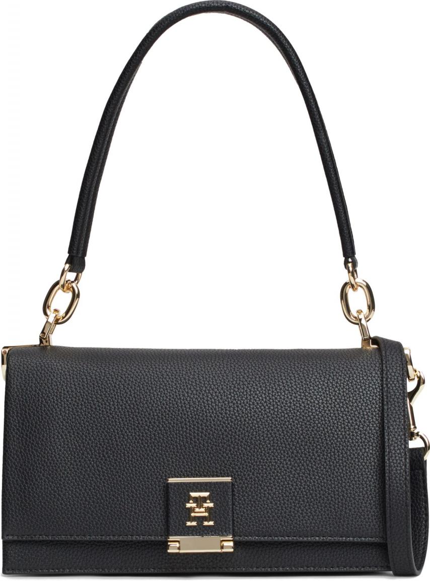 elegante Damentasche Tommy Hilfiger Her Med Crossover Black