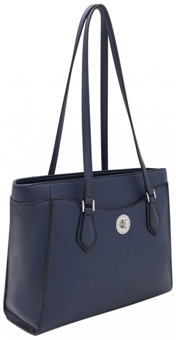 elegante Henkeltasche L.Credi Nightblue vegan Nediva