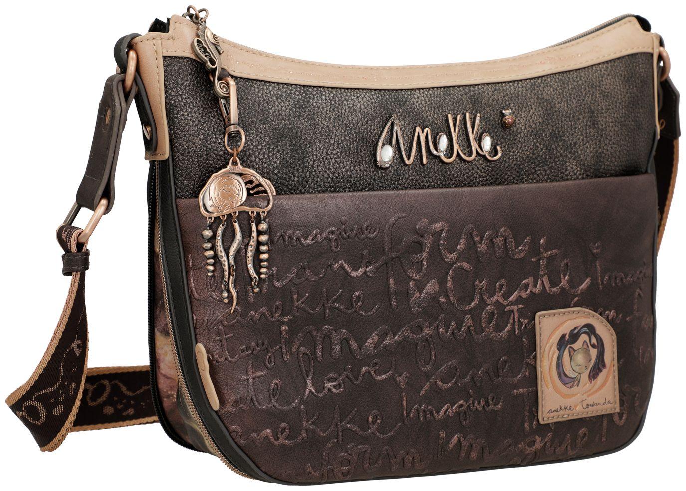 erweiterbare Anekke Crossbody Bag Dreamverse Land Brauntöne Qualle