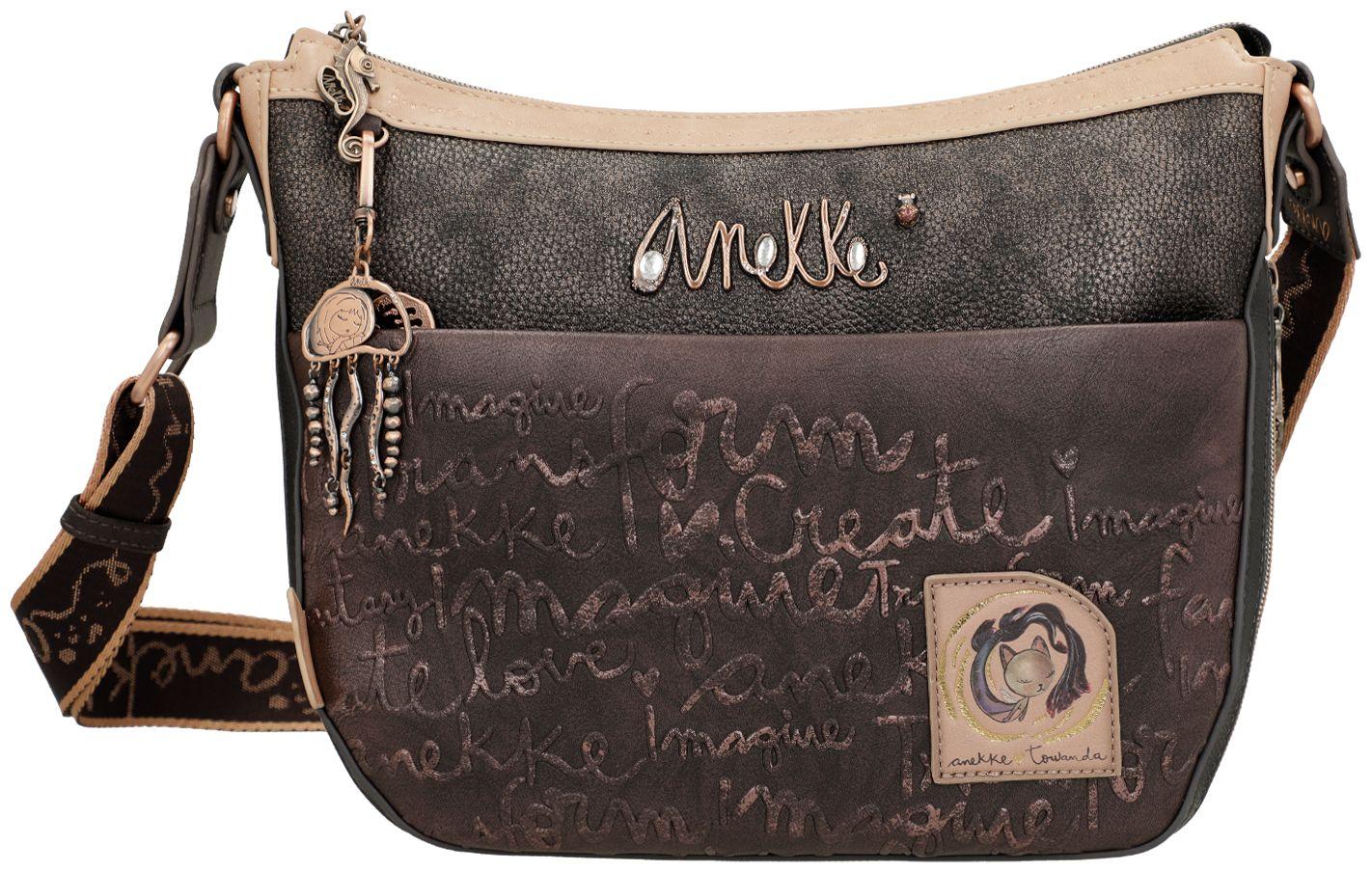 erweiterbare Anekke Crossbody Bag Dreamverse Land Brauntöne Qualle