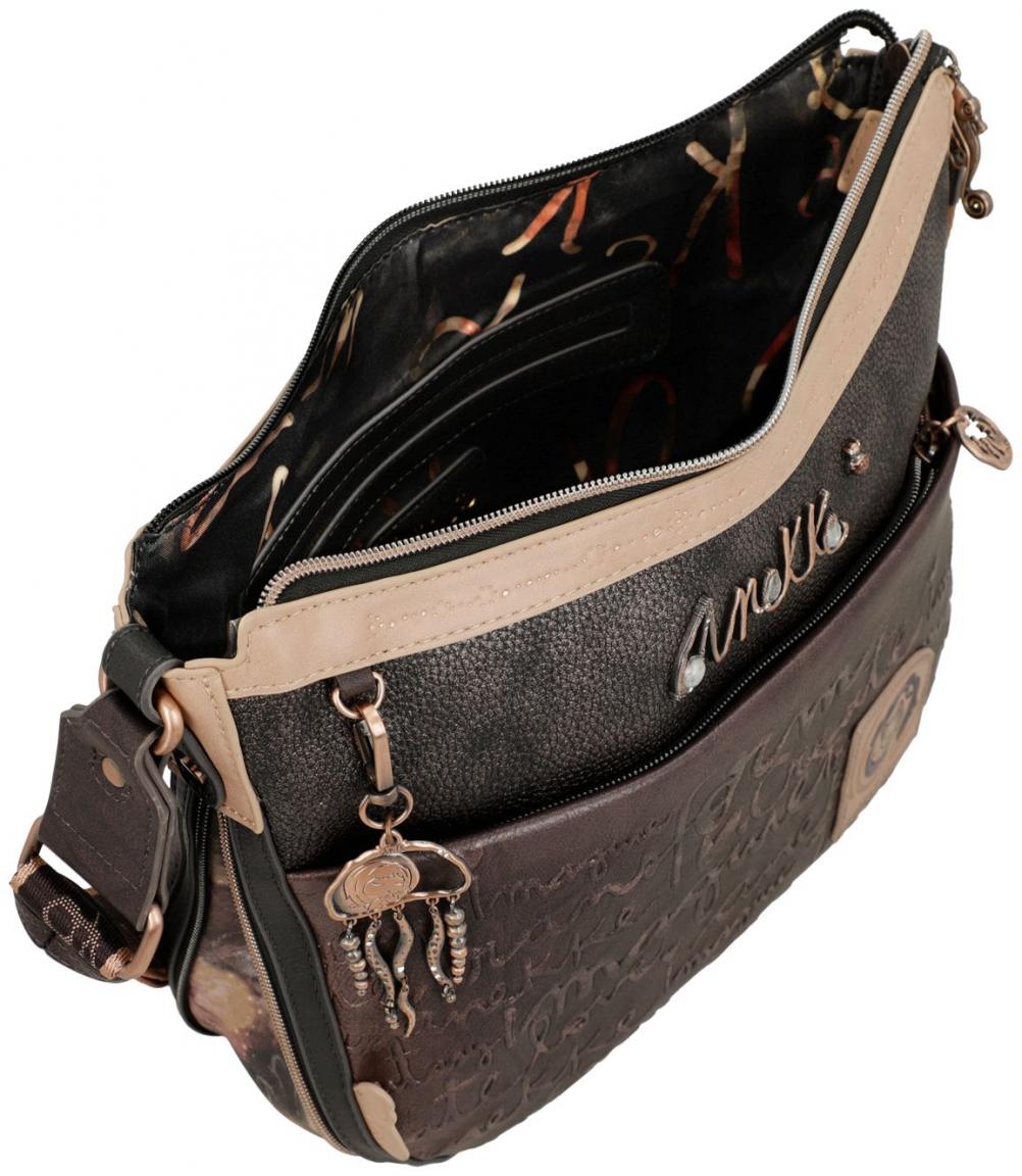 erweiterbare Anekke Crossbody Bag Dreamverse Land Brauntöne Qualle