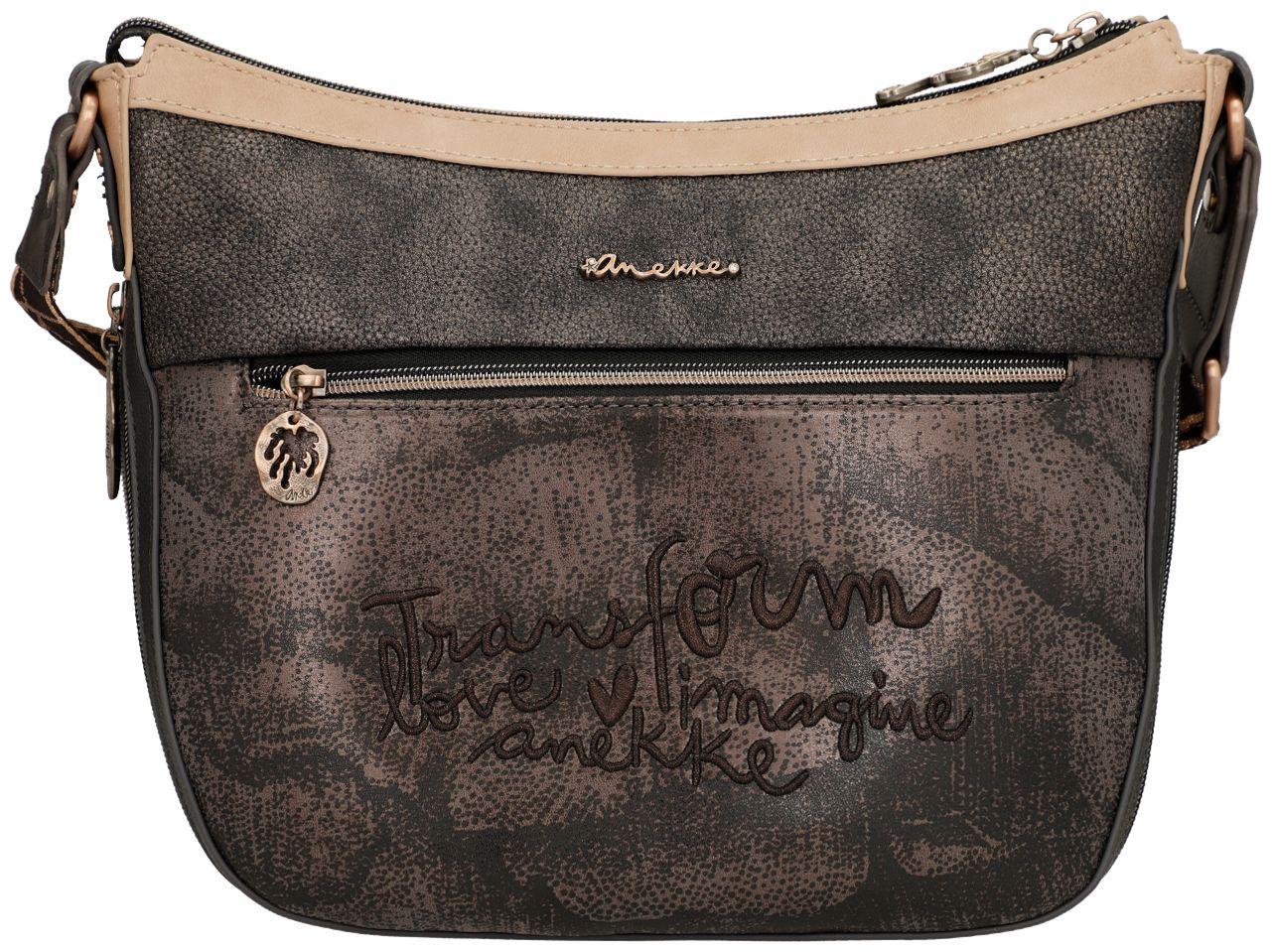 erweiterbare Anekke Crossbody Bag Dreamverse Land Brauntöne Qualle