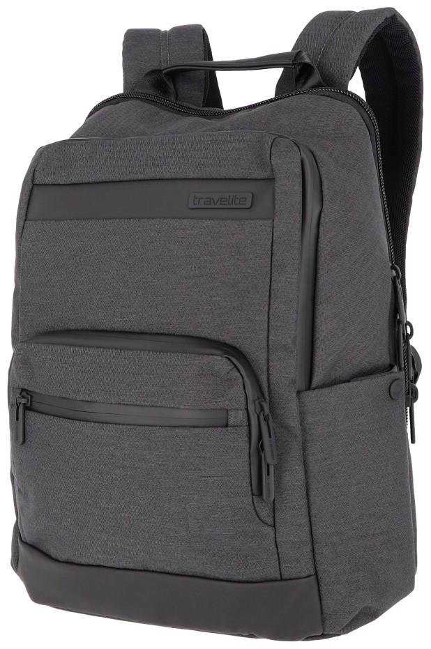 erweiterbarer Businessrucksack dunkelgrau Meet Anthrazit