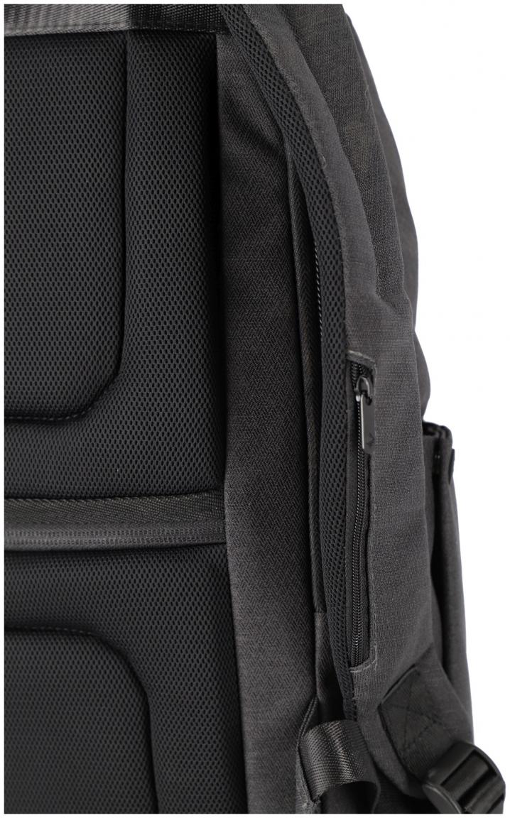 erweiterbarer Businessrucksack dunkelgrau Meet Anthrazit