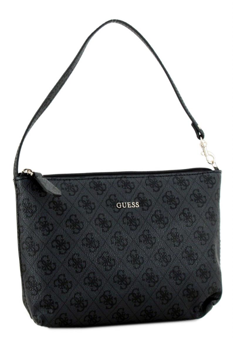 exklusiver Shopper mit Laptopfach Guess Power Play Latte Logo 