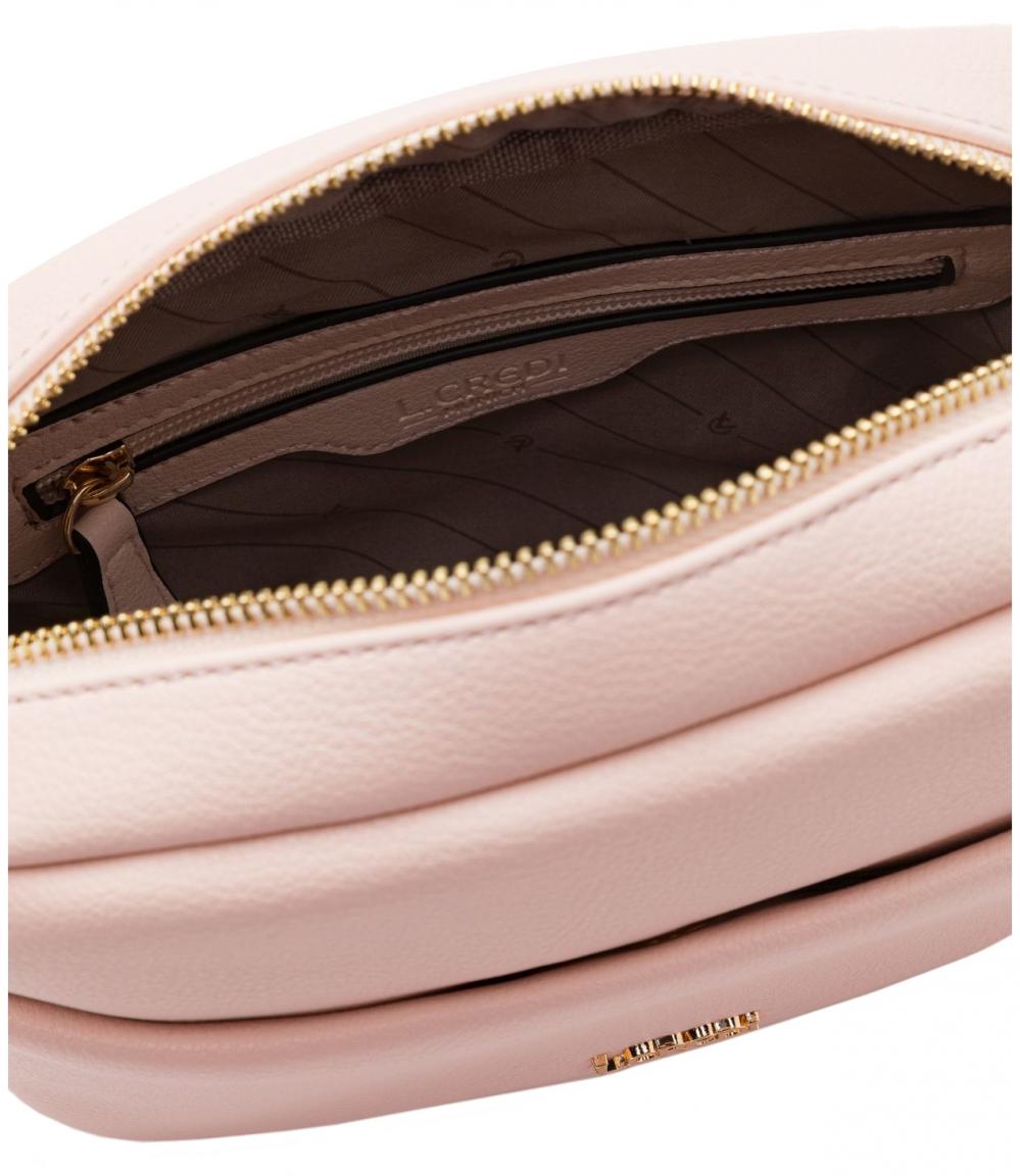 feminine Handtasche Olga Puder L.Credi rosa