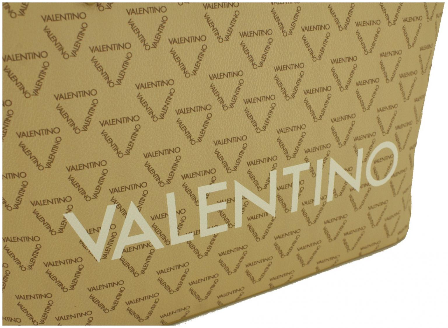 geräumiger Shopper Valentino Liuto schwarz Logoprint