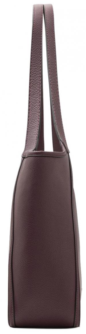 große Handtasche L.Credi Plum Numa herbstlich