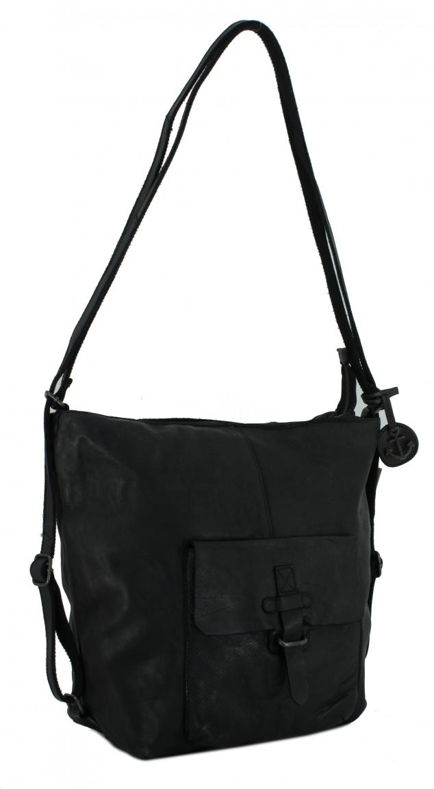 große Rucksacktasche Riley Harbour 2nd schwarz Urban Poets