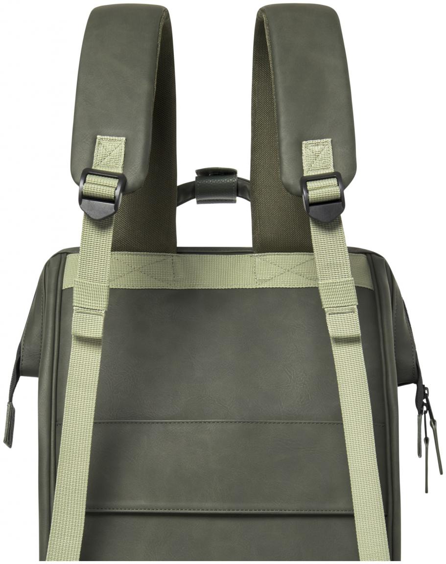 großer Outdoorrucksack dunkelgrün Cabaia Adventurer Busan Kaki Large