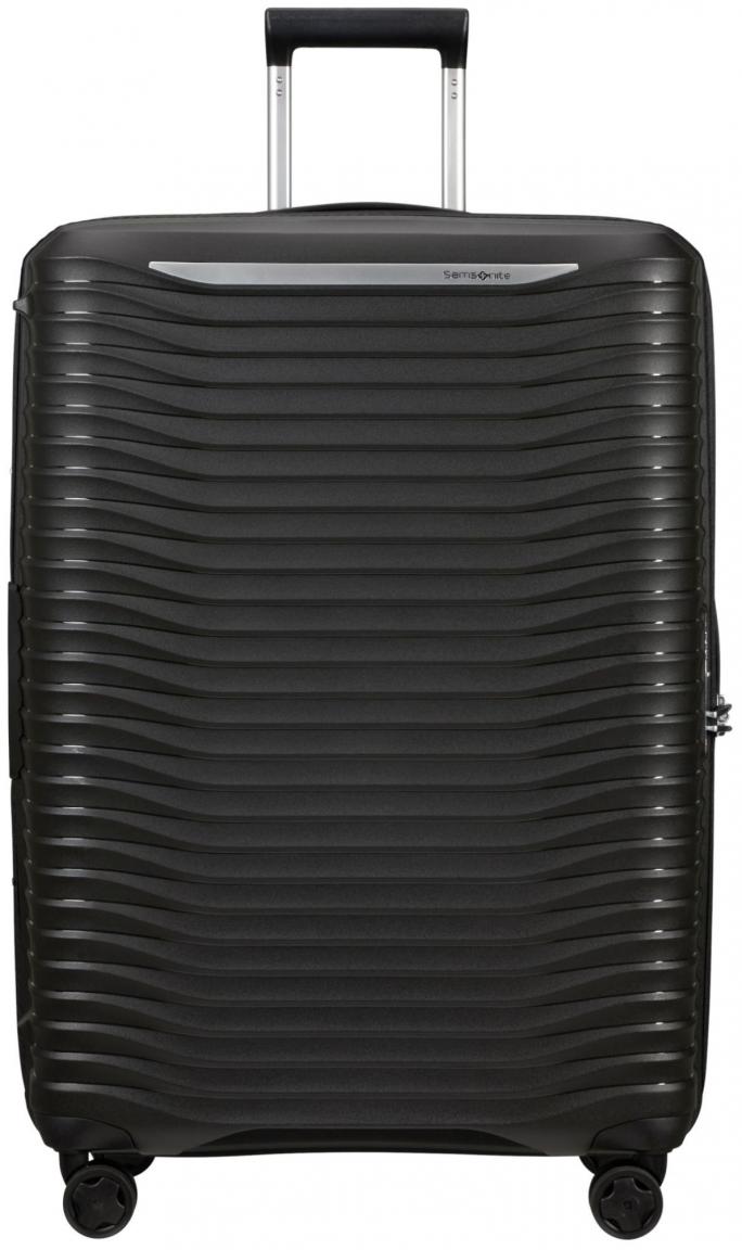 großer Reisekoffer Hartschale schwarz Samsonite Upscape Spinner 75cm