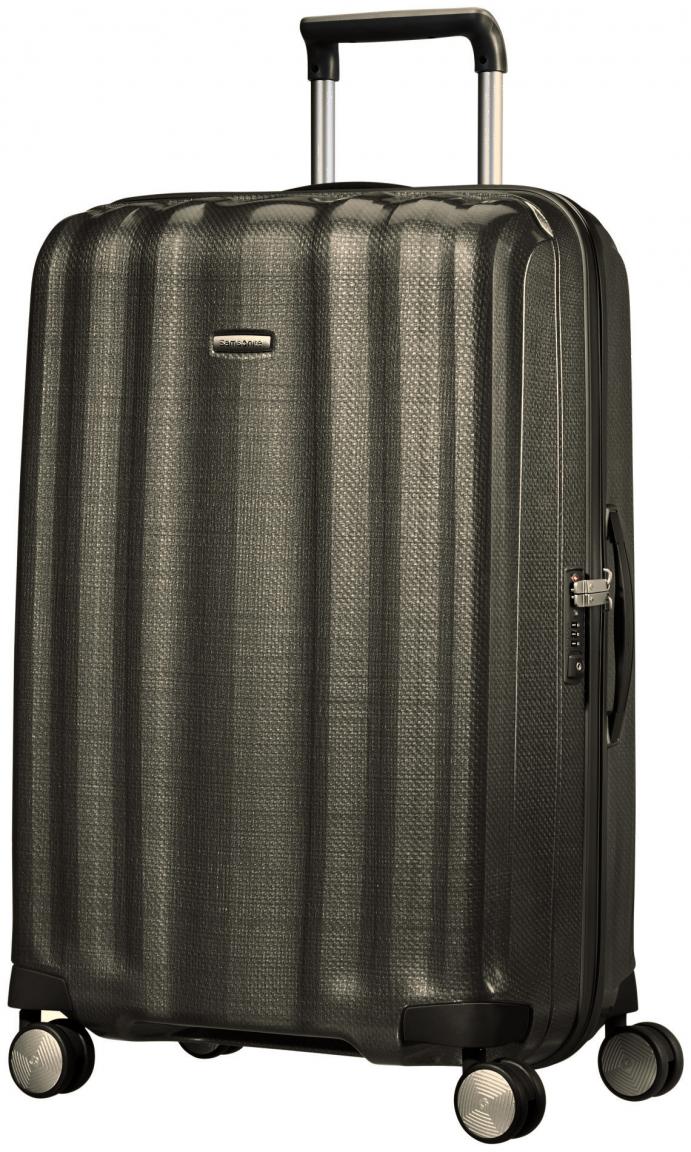 großer Rollenkoffer Spinner L 76cm Samsonite Lite Cube Dark Olive