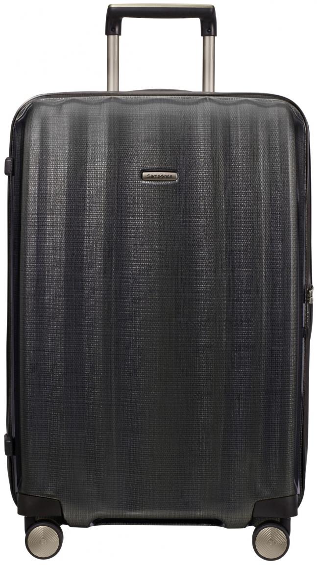 großer Rollenkoffer Spinner L 76cm Samsonite Lite Cube Dark Olive