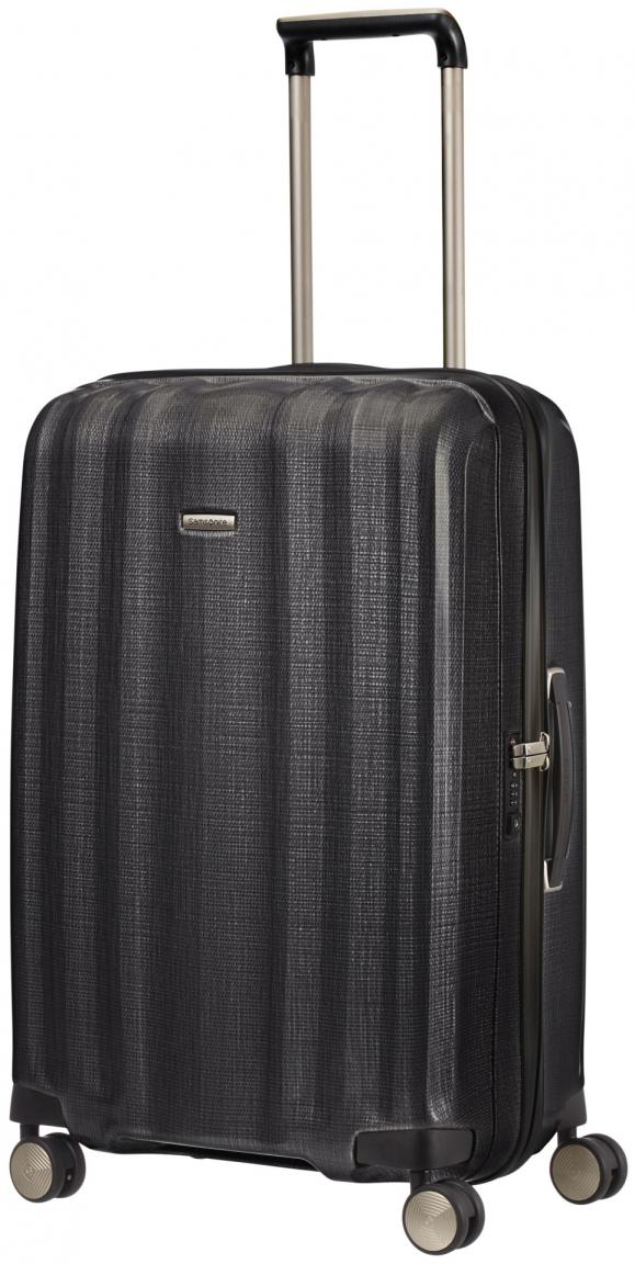 großer Rollenkoffer Spinner L 76cm Samsonite Lite Cube Dark Olive