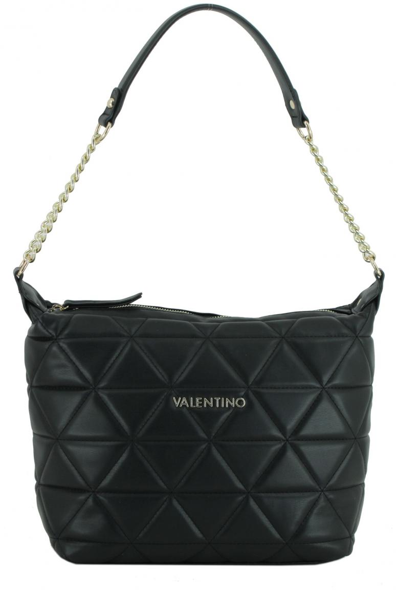 hellbeige Stepptasche Ecru Kettenhenkel Carnaby Valentino