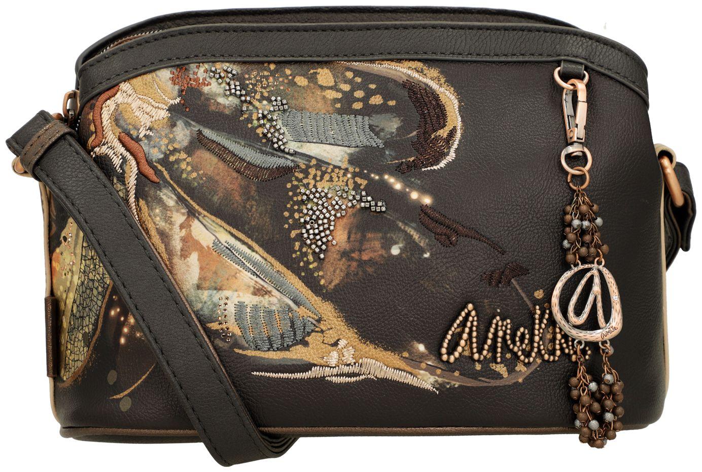 kleine Crossovertasche Anekke Dreamverse Wings Perlen bestickt