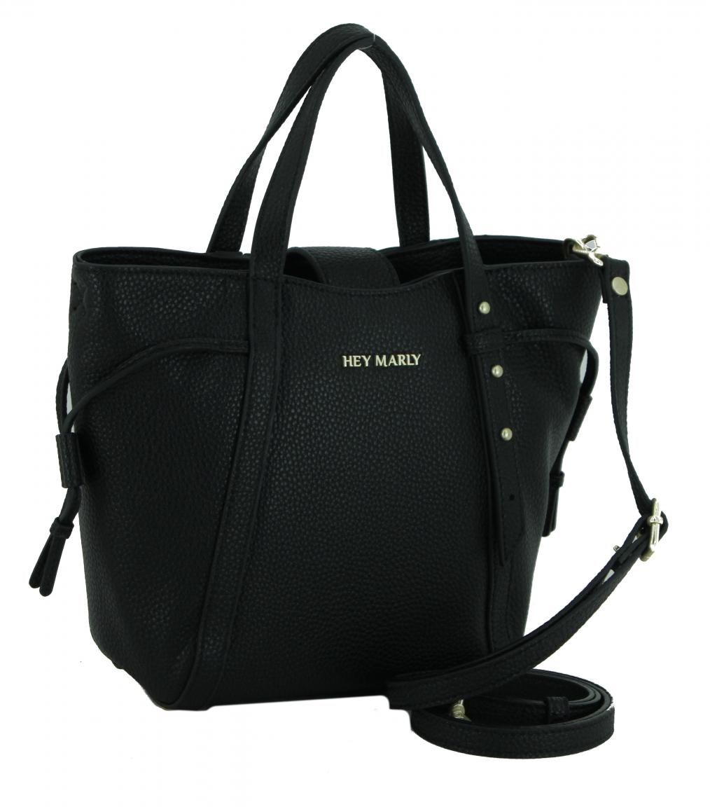 kleine Henkeltasche Hey Marly Pretty Wonder S schwarz nachhaltig