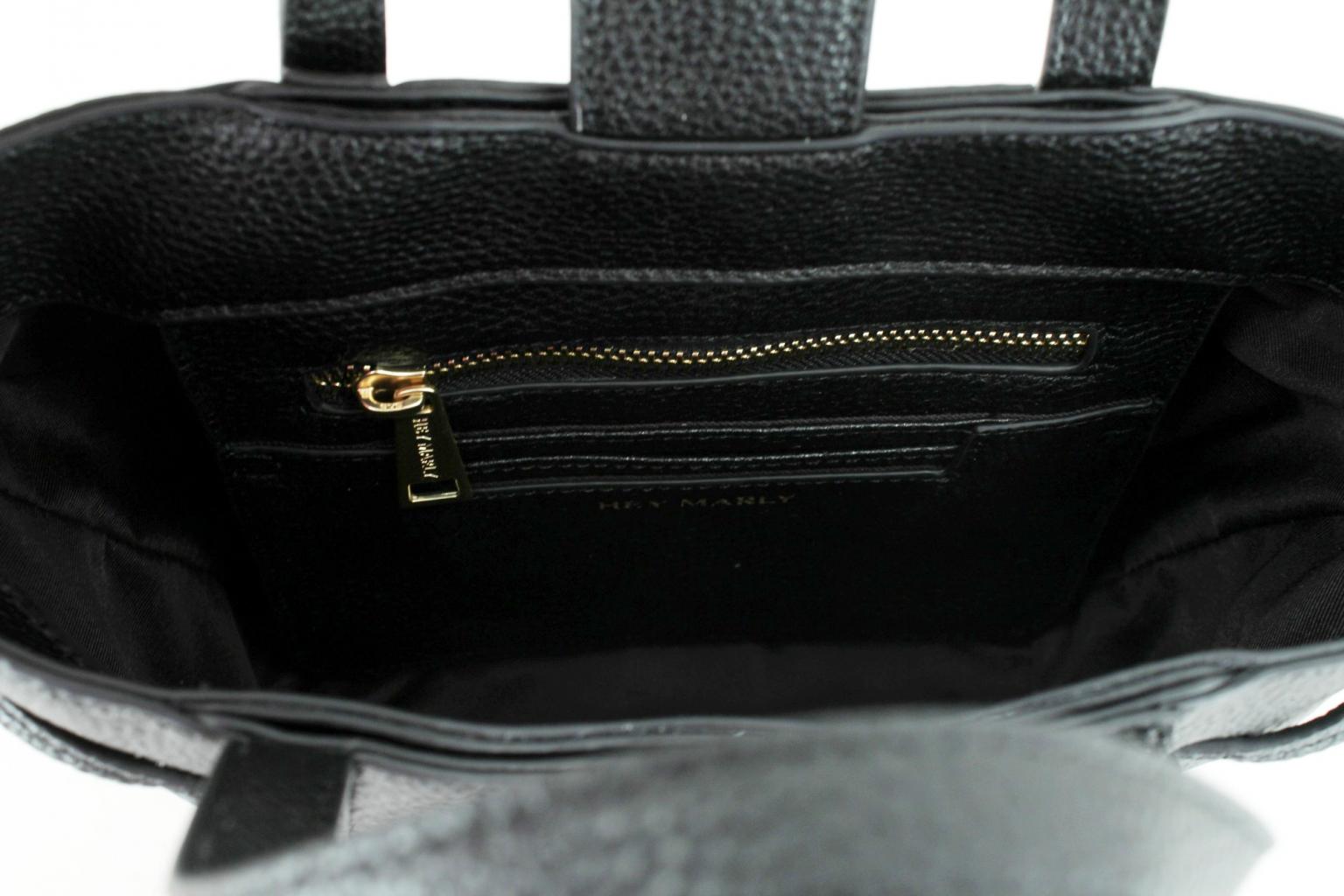 kleine Henkeltasche Hey Marly Pretty Wonder S schwarz nachhaltig