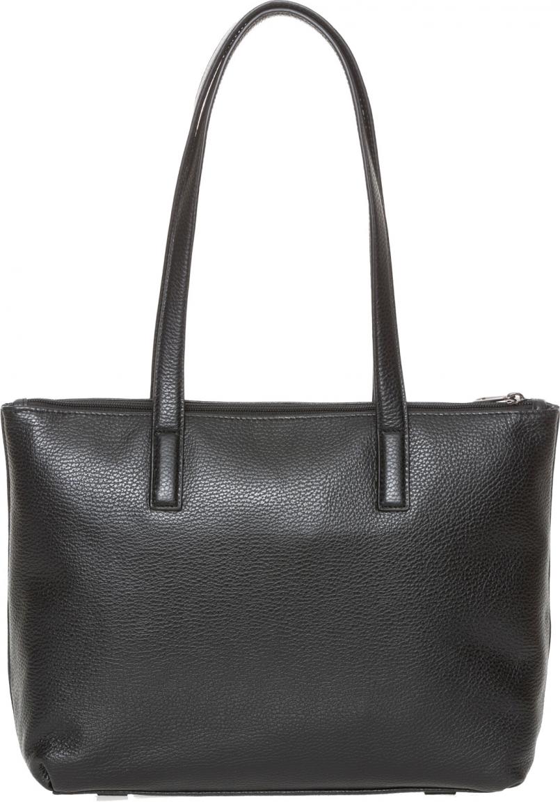 kleine Shoppertasche Mandarina Duck Mellow Leather schwarz 