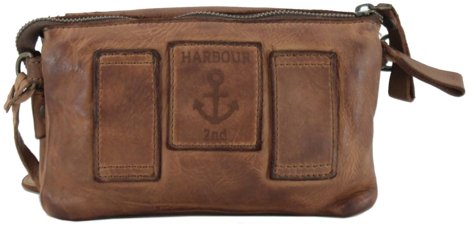 kleine Umhängetasche Beltbag Harbour 2nd Style Up Logan Cognac